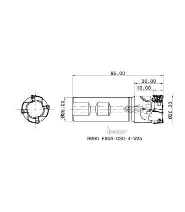 HM90 E90A-D30-4-W25