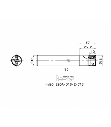 HM90 E90A-D16-2-C16