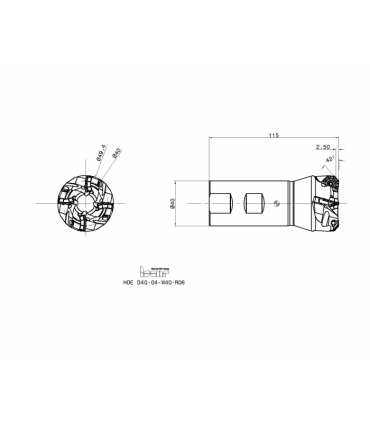 HOE D40-04-W40-R06