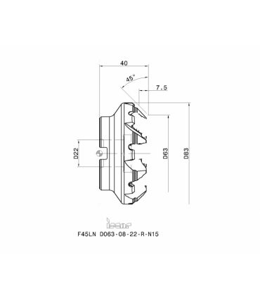 F45LN D063-08-22-R-N15