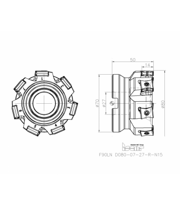 F90LN D080-07-27-R-N15