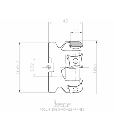 F90LN D063-05-22-R-N15
