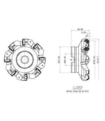 SOF45 D100-08-32-R13