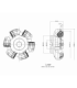 SOF45 D125-06-40-R26