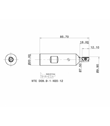 MTE D09.9-1-W20-12