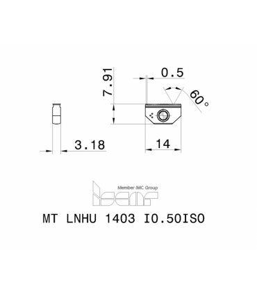 MT LNHU 1403 I0.50ISO 908