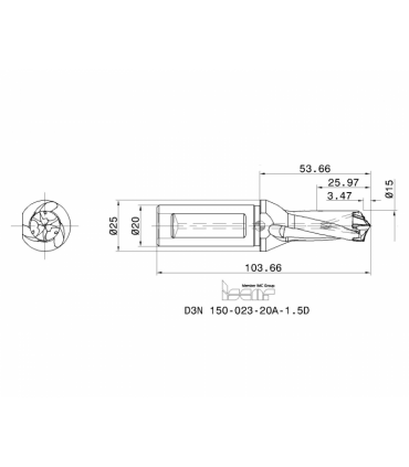 D3N 150-023-20A-1.5D