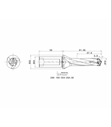 D3N 180-054-25A-3D