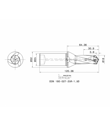 D3N 180-027-25R-1.5D