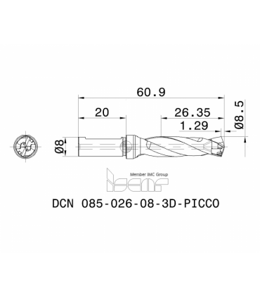 DCN 085-026-08-3D-PICCO