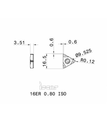 16ER 0.80 ISO      IC908