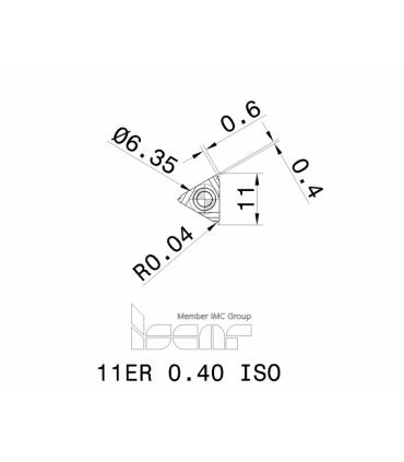 11ER 0.40 ISO      IC908