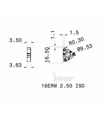 16ERM 2.50 ISO     IC250