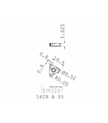 16IR A 55          IC50M