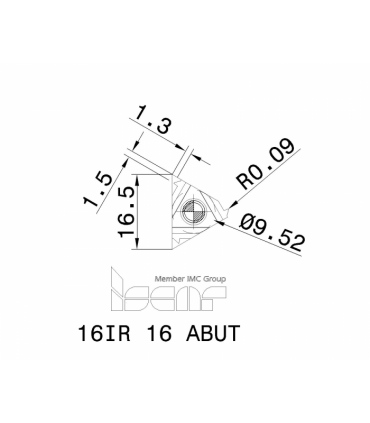 16IR 16 ABUT       IC908
