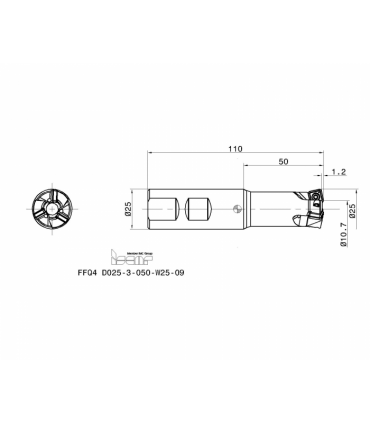 FFQ4 D025-3-050-W25-09