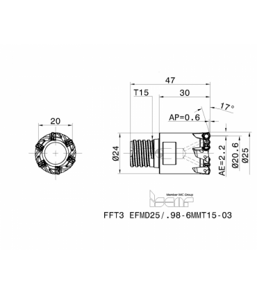 FFT3 EFMD25/.98-6MMT15-03