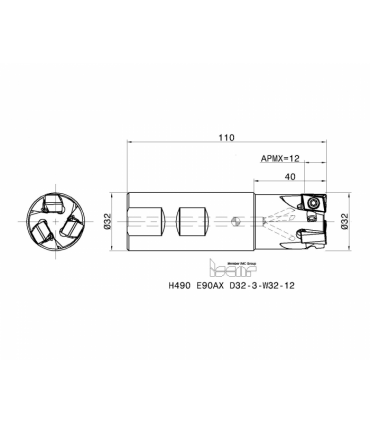 H490 E90AX D32-3-W32-12