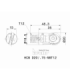 HCM D20/.75-MMT12