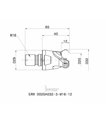 ERW D020A032-3-M16-12