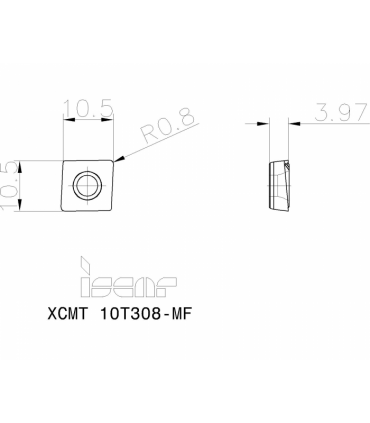 XCMT 10T308-MF IC908
