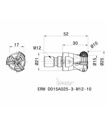 ERW D015A025-3-M12-10