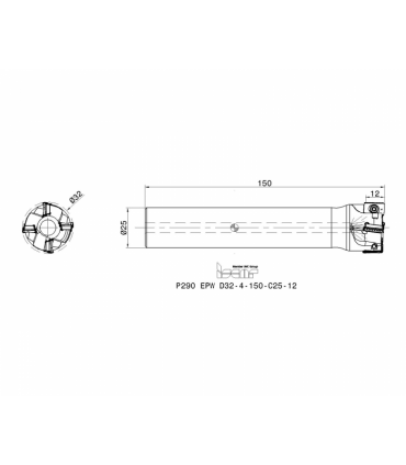 P290 EPW D32-4-150-C25-12