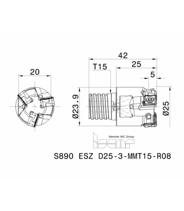 S890 ESZ D25-3-MMT15-R08