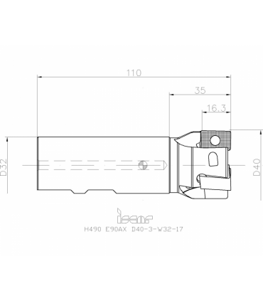 H490 E90AX D40-3-W32-17