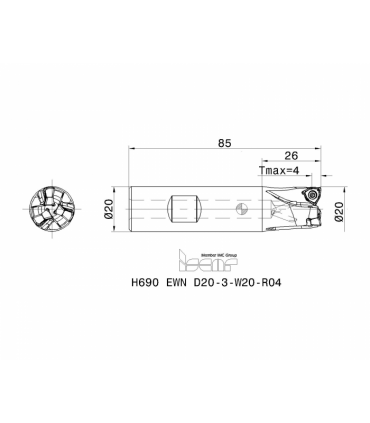 H690 EWN D20-3-W20-R04