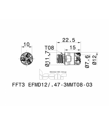 FFT3 EFMD12/.47-3MMT08-03