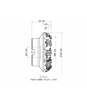 F45LN D080-10-27-L-N15