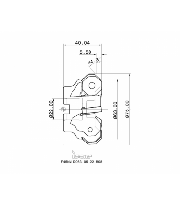 F45NM D063-05-22-R08