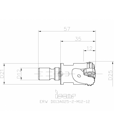 ERW D013A025-2-M12-12
