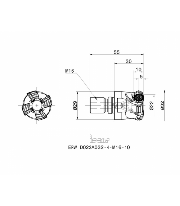 ERW D022A032-4-M16-10