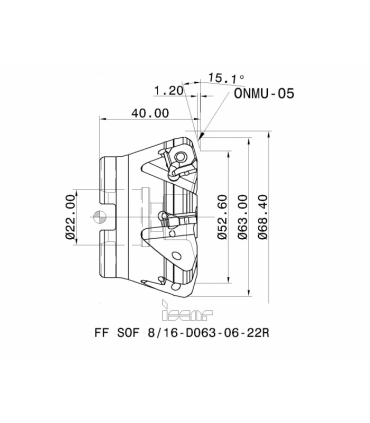 FF SOF 8/16-D063-06-22R