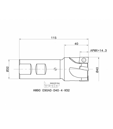 HM90 E90AD-D40-4-W32