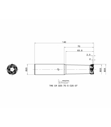TR6 ER D25-70-5-C25-07