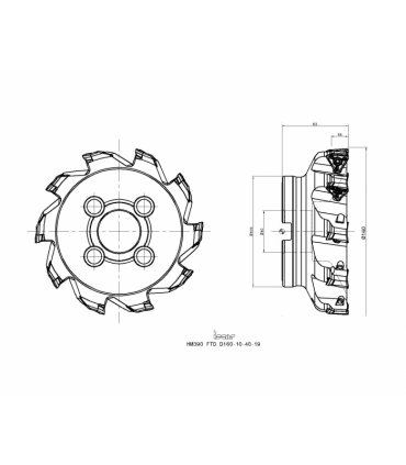 HM390 FTD D160-10-40-19