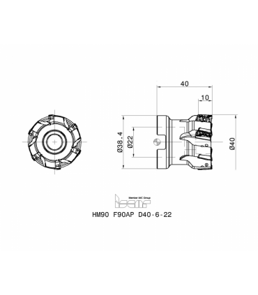 HM90 F90AP D40-6-22