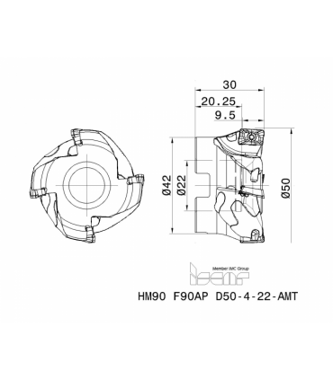 HM90 F90AP D50-4-22-AMT