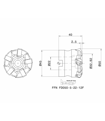 FFN FD050-5-22-12F