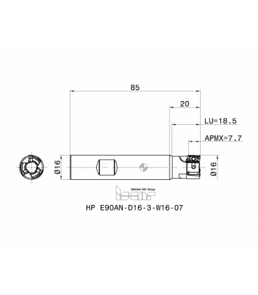 HP E90AN-D16-3-W16-07