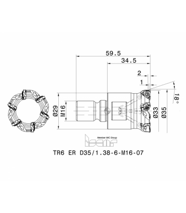 TR6 ER D35/1.38-6-M16-07