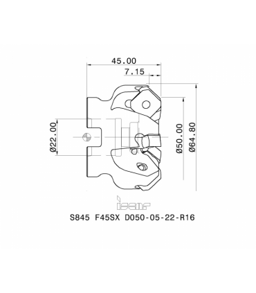 S845 F45SX D050-05-22-R16