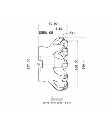 SOF45 8/16-D080-10-27R