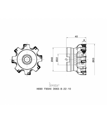 H690 F90AX D063-8-22-10