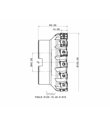 F90LN D125-15-40-R-N15