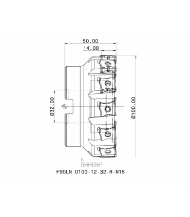F90LN D100-12-32-R-N15