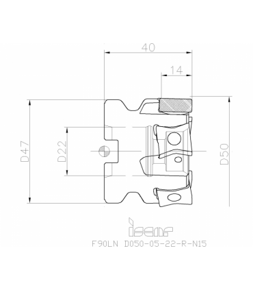 F90LN D050-05-22-R-N15